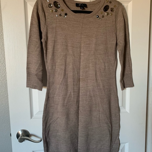 Dresses & Skirts - BCX brown M sweater dress